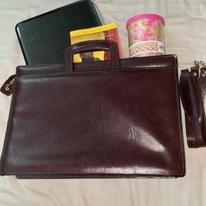 Vintage Heritage Leather Single Gusset Portfolio